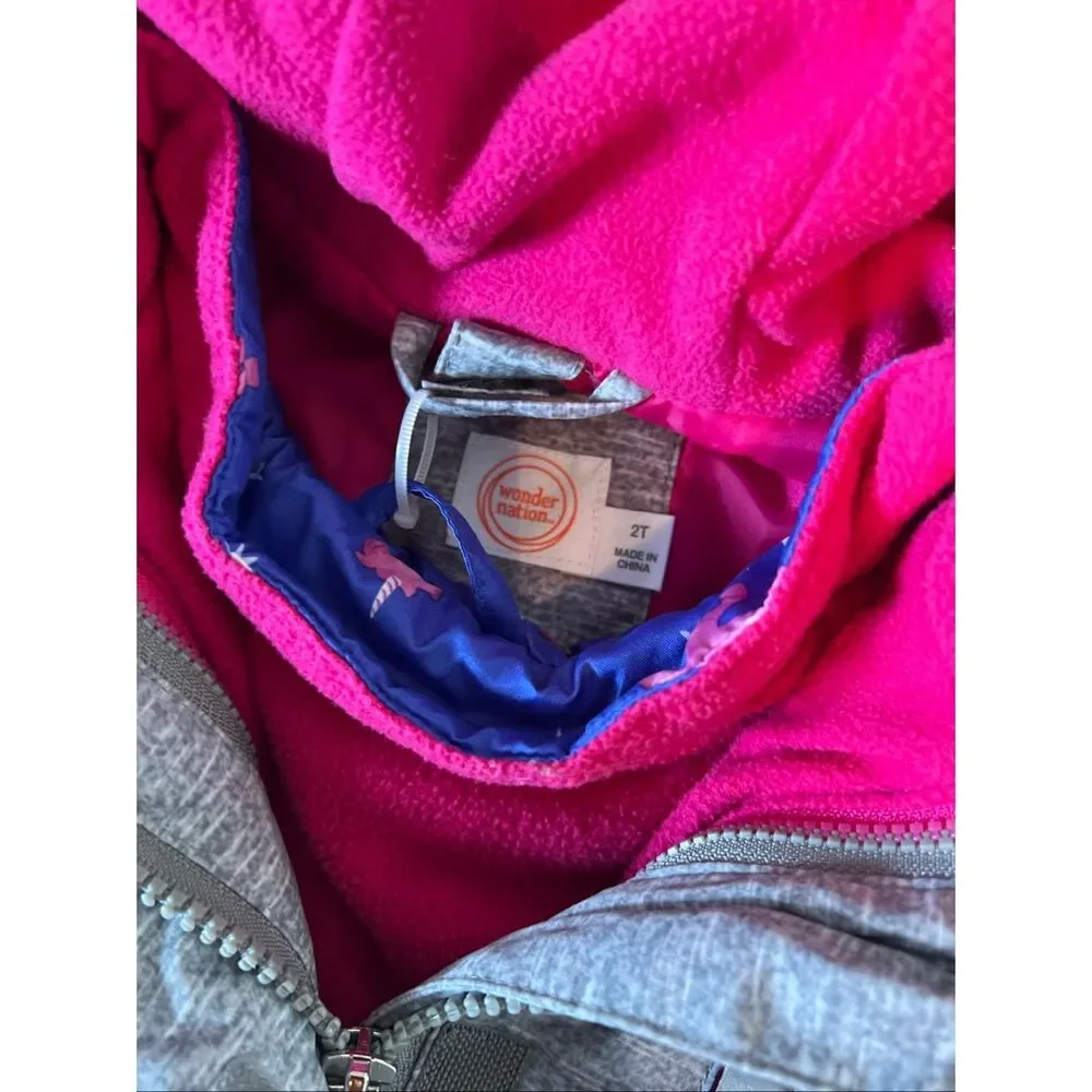 Girls jacket 3 in 1 light weight jacket.